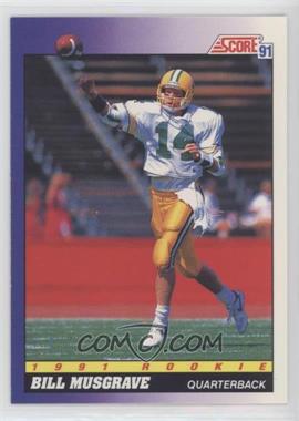 1991 Score - [Base] #569 - Bill Musgrave