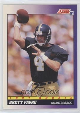 1991 Score - [Base] #611 - Brett Favre