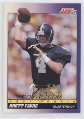 1991 Score - [Base] #611 - Brett Favre