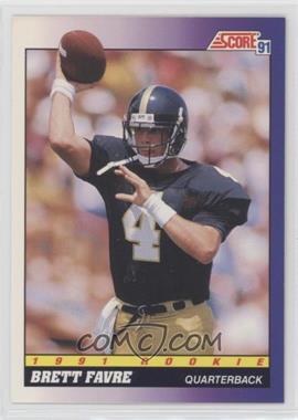 1991 Score - [Base] #611 - Brett Favre