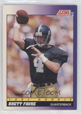 1991 Score - [Base] #611 - Brett Favre