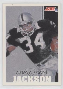 1991 Score - [Base] #641 - Team MVP - Bo Jackson