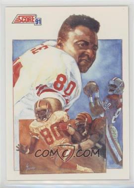 1991 Score - [Base] #665 - The Leader - Jerry Rice