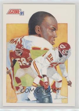 1991 Score - [Base] #666 - The Leader - Derrick Thomas