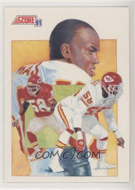 1991 Score - [Base] #666 - The Leader - Derrick Thomas