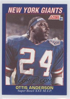 1991 Score - Factory Set Bonus New York Giants #B4 - Ottis Anderson