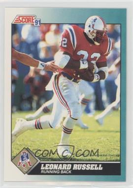 1991 Score Rookie & Traded - [Base] #109T - Leonard Russell