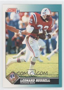 1991 Score Rookie & Traded - [Base] #109T - Leonard Russell