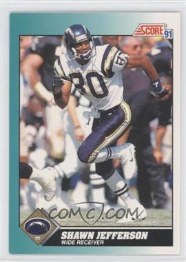 1991 Score Rookie & Traded - [Base] #67T - Shawn Jefferson