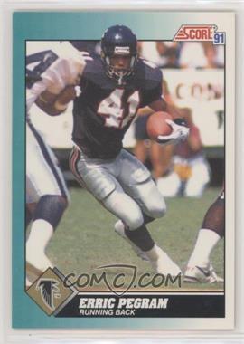 1991 Score Rookie & Traded - [Base] #70T - Erric Pegram [EX to NM]