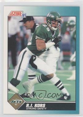 1991 Score Rookie & Traded - [Base] #81T - R.J. Kors