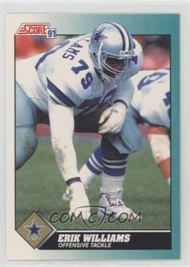 1991 Score Rookie & Traded - [Base] #85T - Erik Williams