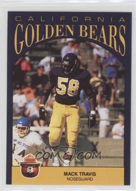 1991 Smokey Bear California Golden Bears - [Base] #_MATR - Mack Travis