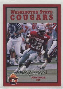 1991 Smokey Bear Washington State Cougars - [Base] #_JODI - John Diggs