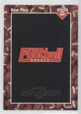 1991 Star Pics - [Base] #1 - Pro Football Weekly