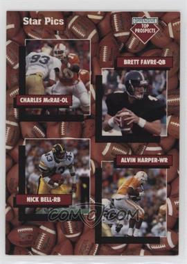 1991 Star Pics - [Base] #109 - Charles McRae, Nick Bell, Brett Favre, Alvin Harper