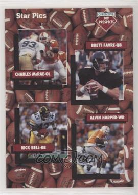 1991 Star Pics - [Base] #109 - Charles McRae, Nick Bell, Brett Favre, Alvin Harper