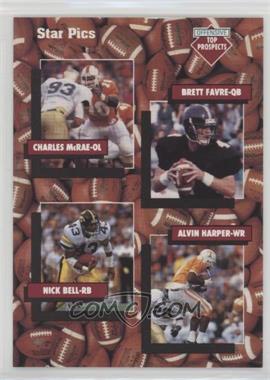 1991 Star Pics - [Base] #109 - Charles McRae, Nick Bell, Brett Favre, Alvin Harper