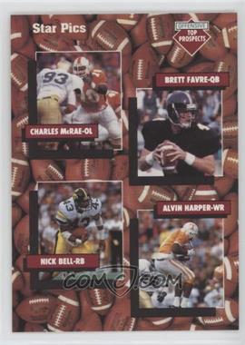 1991 Star Pics - [Base] #109 - Charles McRae, Nick Bell, Brett Favre, Alvin Harper