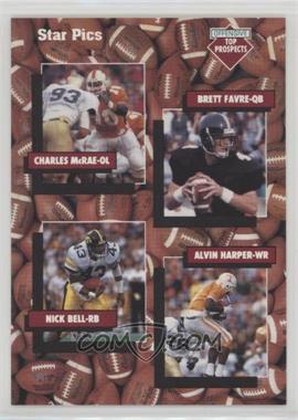 1991 Star Pics - [Base] #109 - Charles McRae, Nick Bell, Brett Favre, Alvin Harper