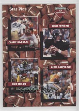 1991 Star Pics - [Base] #109 - Charles McRae, Nick Bell, Brett Favre, Alvin Harper