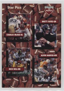 1991 Star Pics - [Base] #109 - Charles McRae, Nick Bell, Brett Favre, Alvin Harper