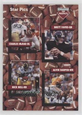 1991 Star Pics - [Base] #109 - Charles McRae, Nick Bell, Brett Favre, Alvin Harper