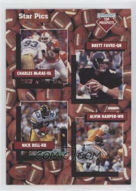 1991 Star Pics - [Base] #109 - Charles McRae, Nick Bell, Brett Favre, Alvin Harper