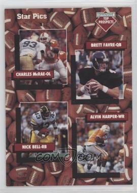 1991 Star Pics - [Base] #109 - Charles McRae, Nick Bell, Brett Favre, Alvin Harper