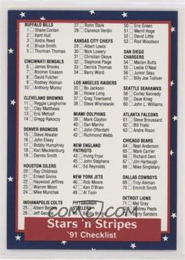 1991 Stars 'n Stripes - [Base] #140 - Checklist