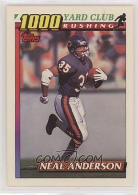 1991 Topps - 1000 Yard Club #12 - Neal Anderson