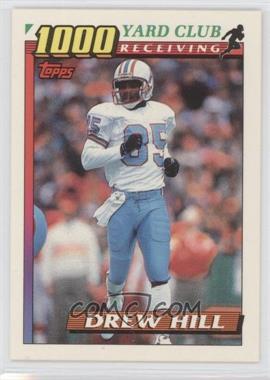 1991 Topps - 1000 Yard Club #15 - Drew Hill