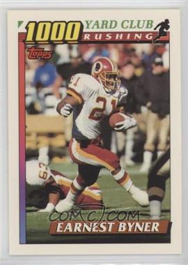 1991 Topps - 1000 Yard Club #6 - Earnest Byner