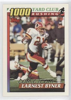 1991 Topps - 1000 Yard Club #6 - Earnest Byner