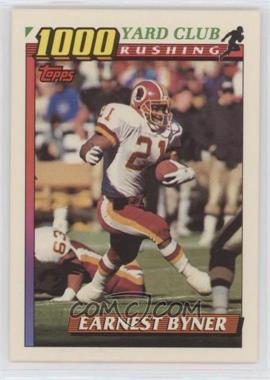 1991 Topps - 1000 Yard Club #6 - Earnest Byner