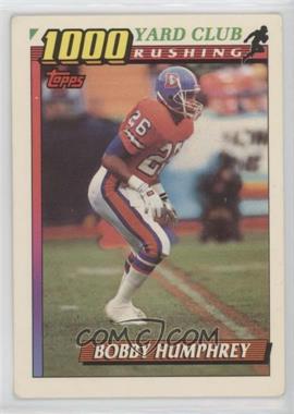 1991 Topps - 1000 Yard Club #8 - Bobby Humphrey [Good to VG‑EX]