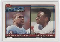 Haywood Jeffires, Jerry Rice [Poor to Fair]