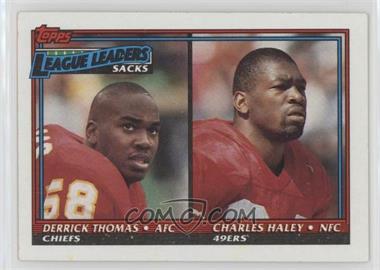 1991 Topps - [Base] #12 - Derrick Thomas, Charles Haley