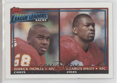 1991 Topps - [Base] #12 - Derrick Thomas, Charles Haley
