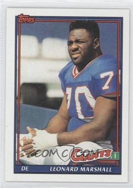 1991 Topps - [Base] #14 - Leonard Marshall