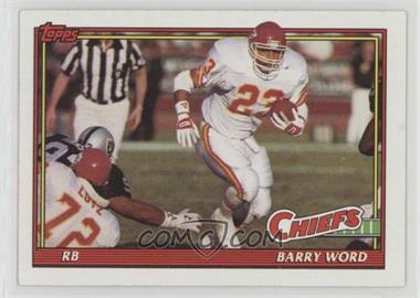 1991 Topps - [Base] #153 - Barry Word