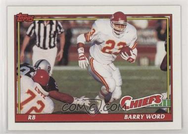 1991 Topps - [Base] #153 - Barry Word