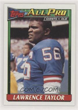 1991 Topps - [Base] #16 - Lawrence Taylor