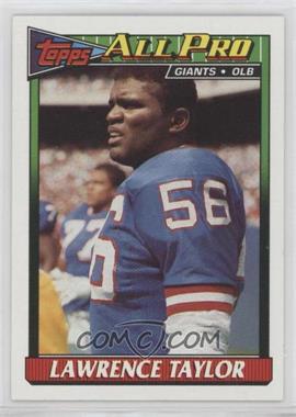 1991 Topps - [Base] #16 - Lawrence Taylor