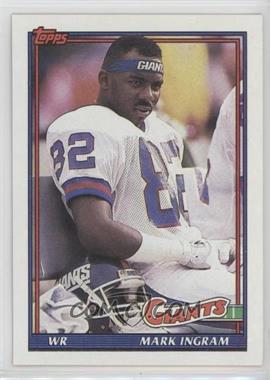 1991 Topps - [Base] #17 - Mark Ingram