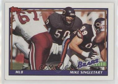 1991 Topps - [Base] #176 - Mike Singletary [EX to NM]
