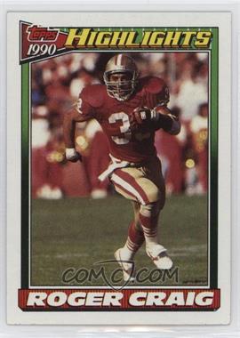 1991 Topps - [Base] #2 - Roger Craig