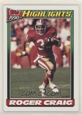 1991 Topps - [Base] #2 - Roger Craig