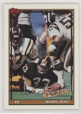 1991 Topps - [Base] #301 - Merril Hoge