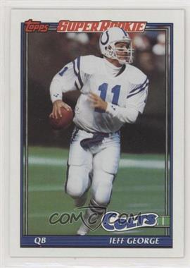 1991 Topps - [Base] #349 - Jeff George